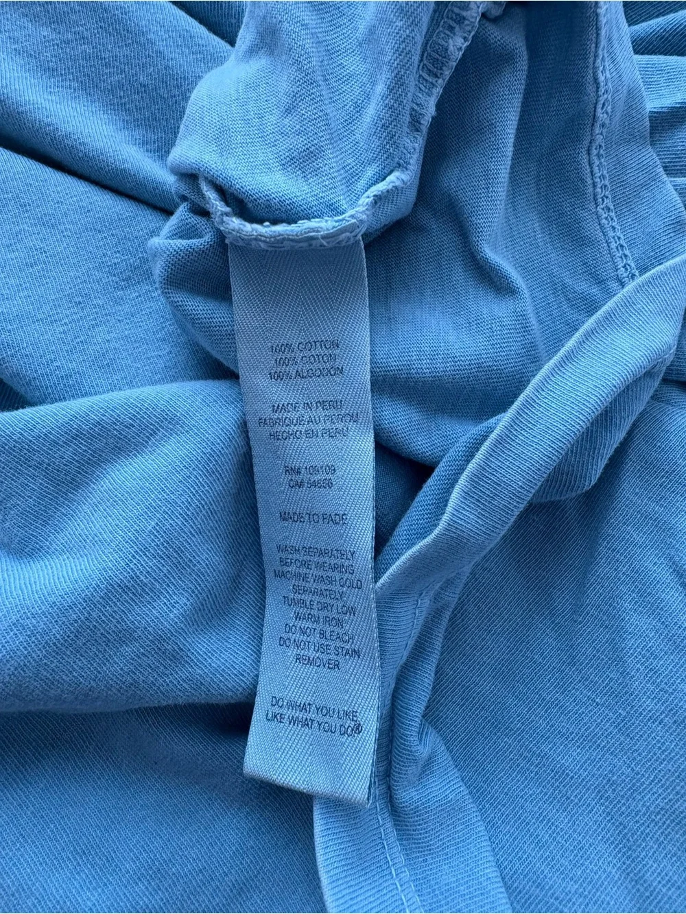 Life is Good Light Blue Daisy Graphic Tee